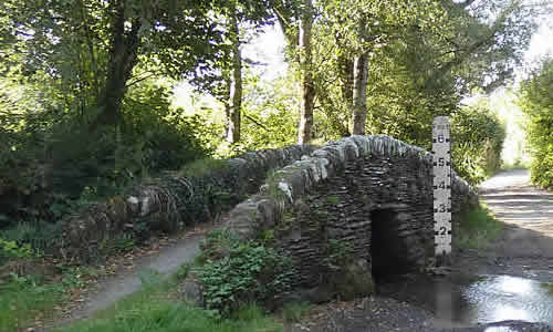 Ford on the outskirts of West Down Village